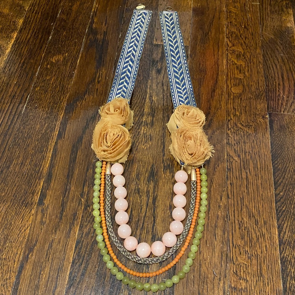 Lenora Dame Tiered Bobo Necklace